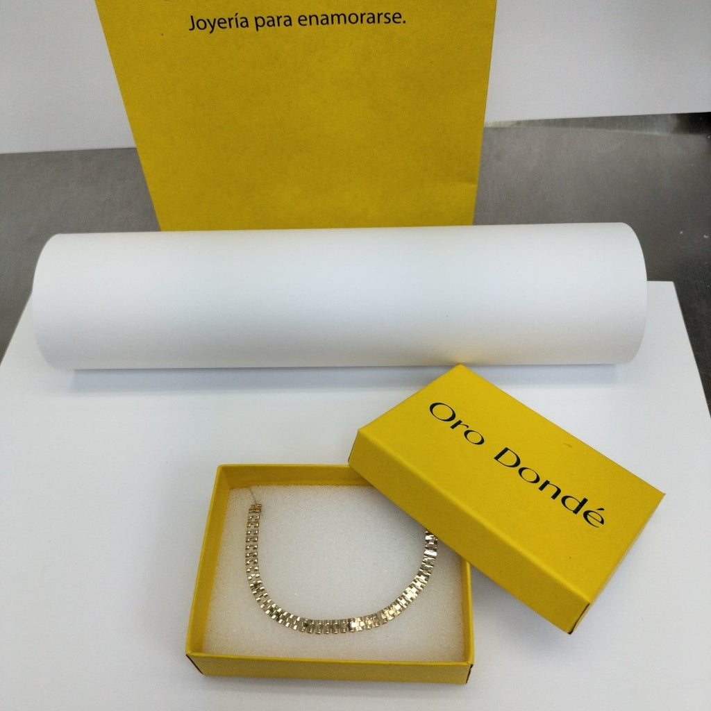 PULSERA ESPECIAL 14K 18 CM 4.1 GR (NUEVO)