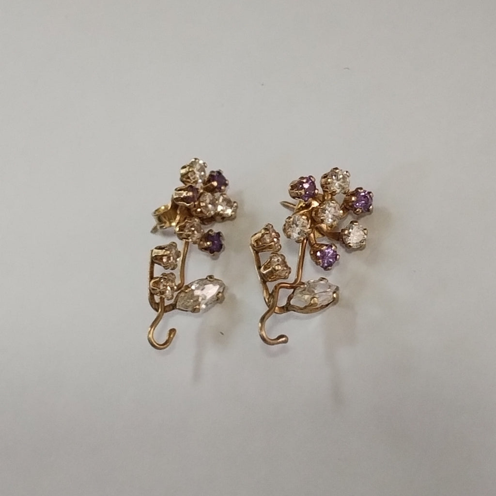 ARETES PAR ORO 10 K 1,90 GRMS (SEMINUEVO)