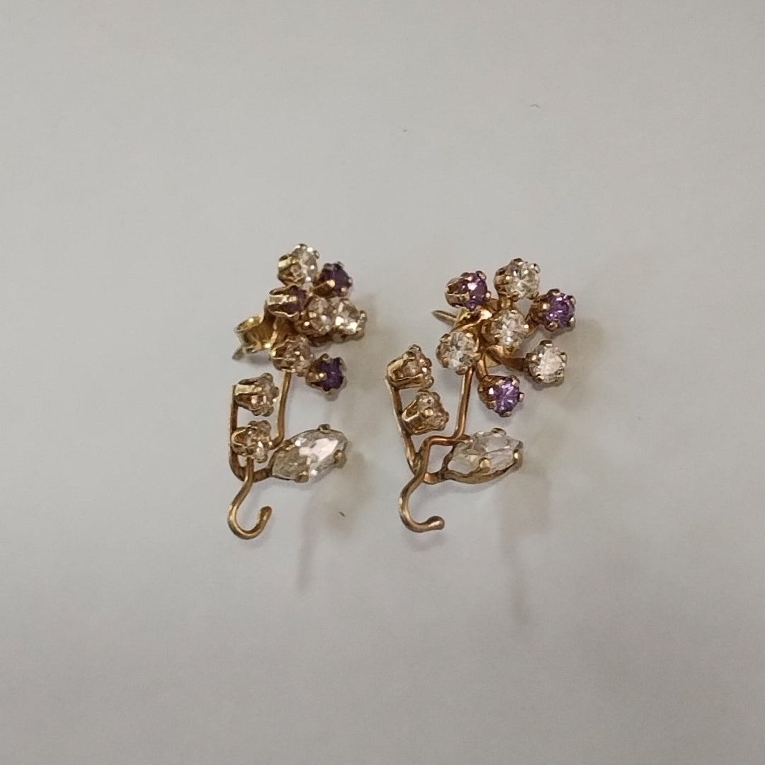 ARETES PAR ORO 10 K 1,90 GRMS (SEMINUEVO)