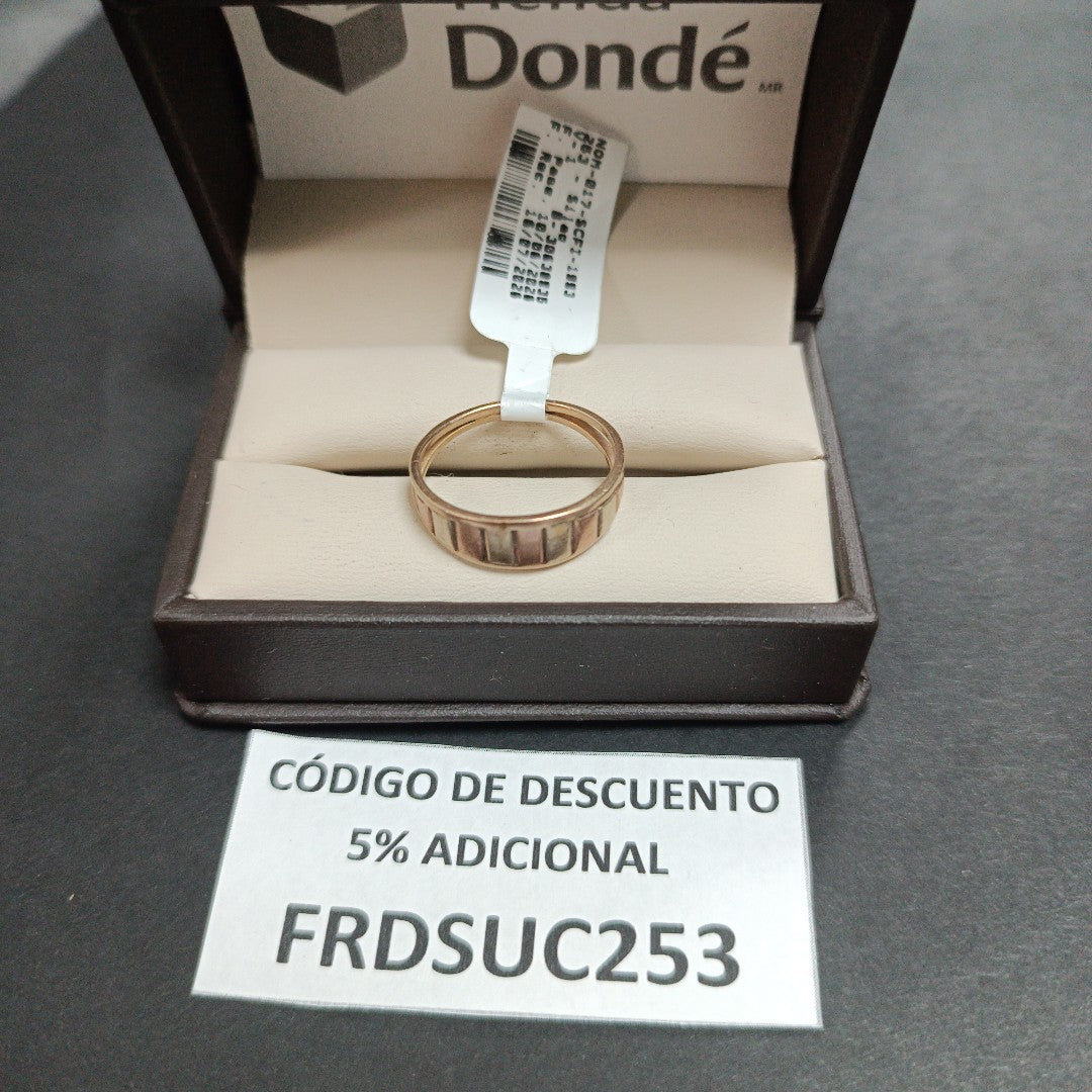 ANILLITO ORO 8 K 3.2 GRMS (SEMINUEVO)