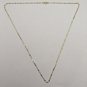 CADENA ORO COMBINADO 14 K 1,40 GRMS (SEMINUEVO)