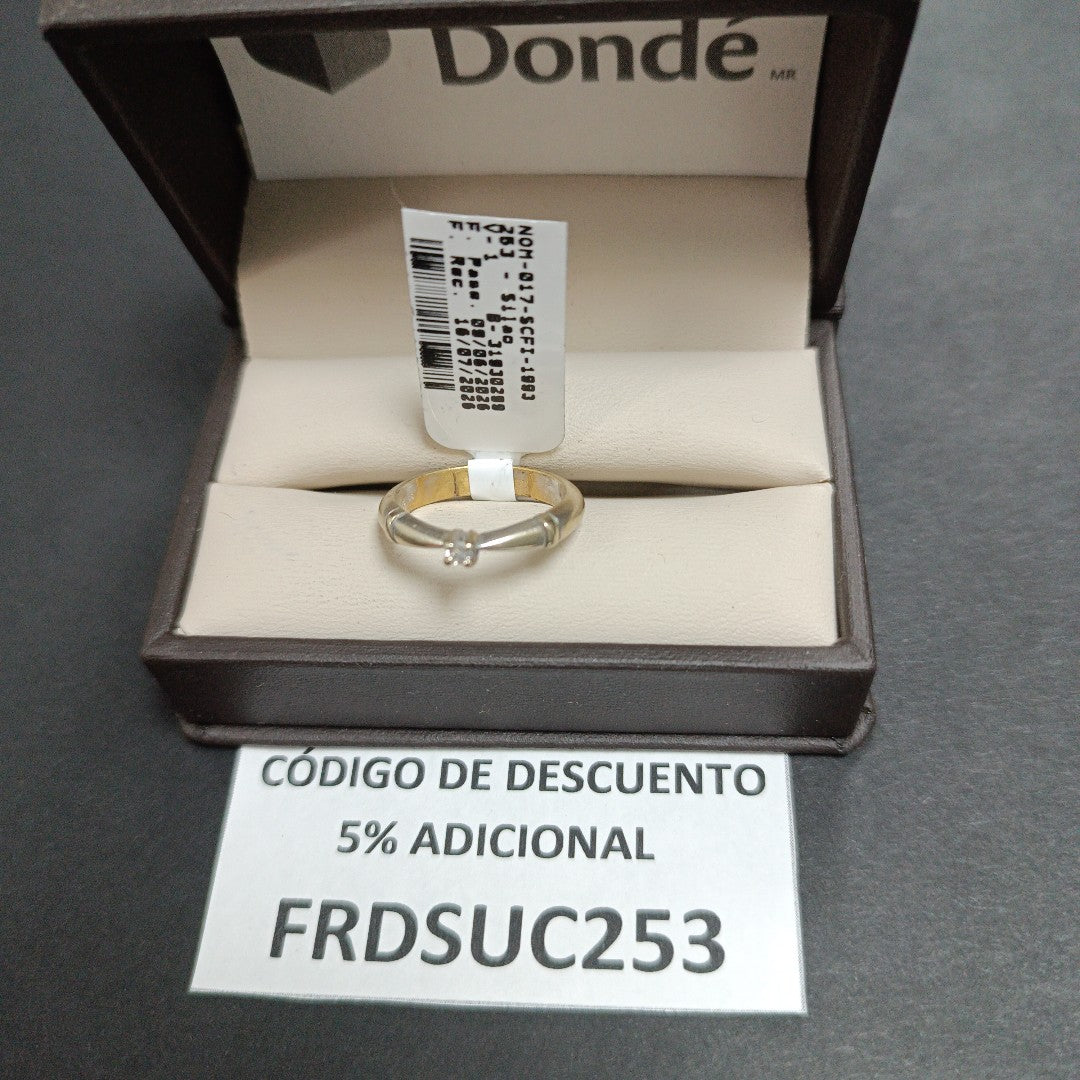ANILLITO ORO 14 K 4.1 GRMS (SEMINUEVO)