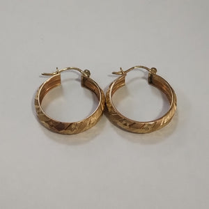 ARRACADAS PAR ORO 10 K 2.5 GRMS (SEMINUEVO)