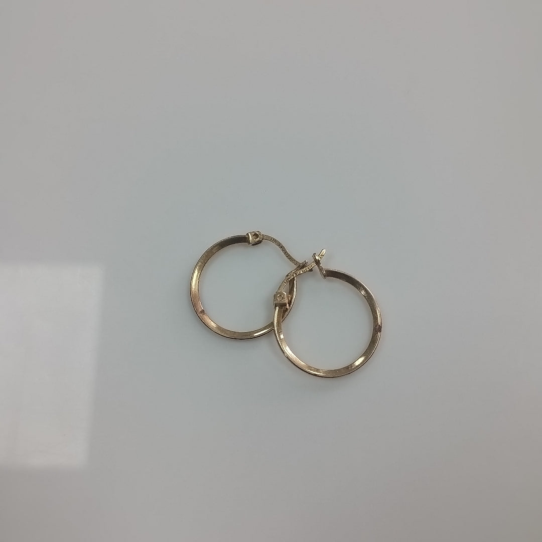ARRACADAS PAR ORO 14 K 1.4 GRMS (SEMINUEVO)