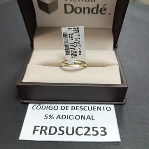SOLITARIO ORO 10 K 1.7 GRMS (SEMINUEVO)