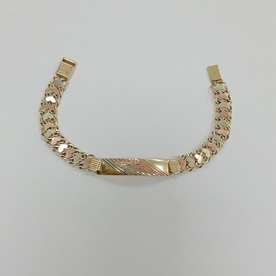 ESCLAVA ORO,ORO COMBINADO 10 K 7,30 GRMS (SEMINUEVO)