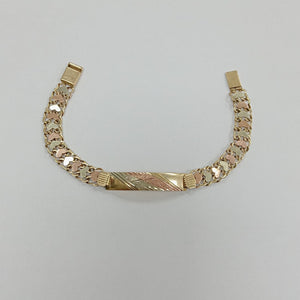 ESCLAVA ORO,ORO COMBINADO 10 K 7,30 GRMS (SEMINUEVO)