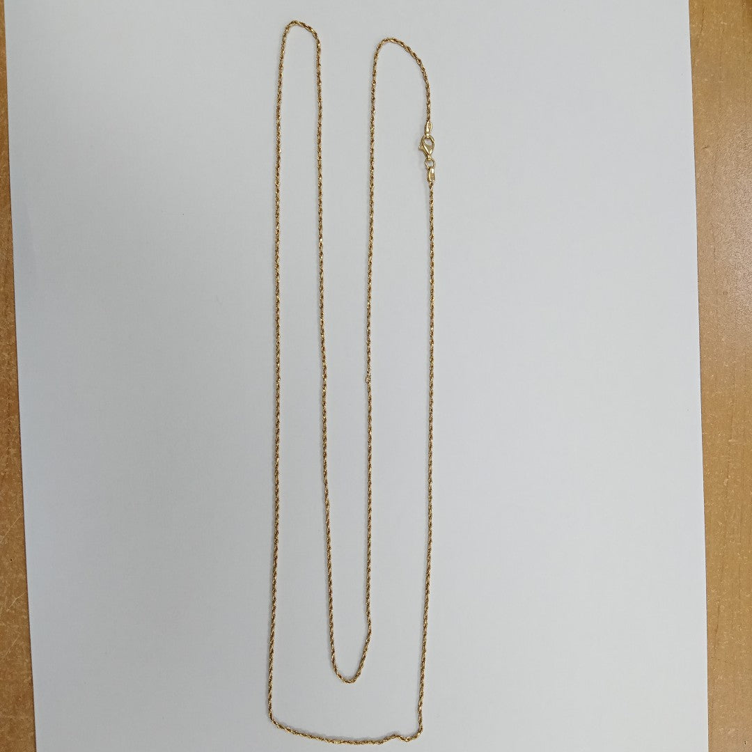 CADENA ORO 14 K 5.7 GRMS (SEMINUEVO)
