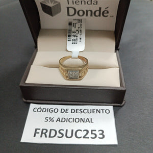 ANILLO ORO 10 K 7 GRMS (SEMINUEVO)