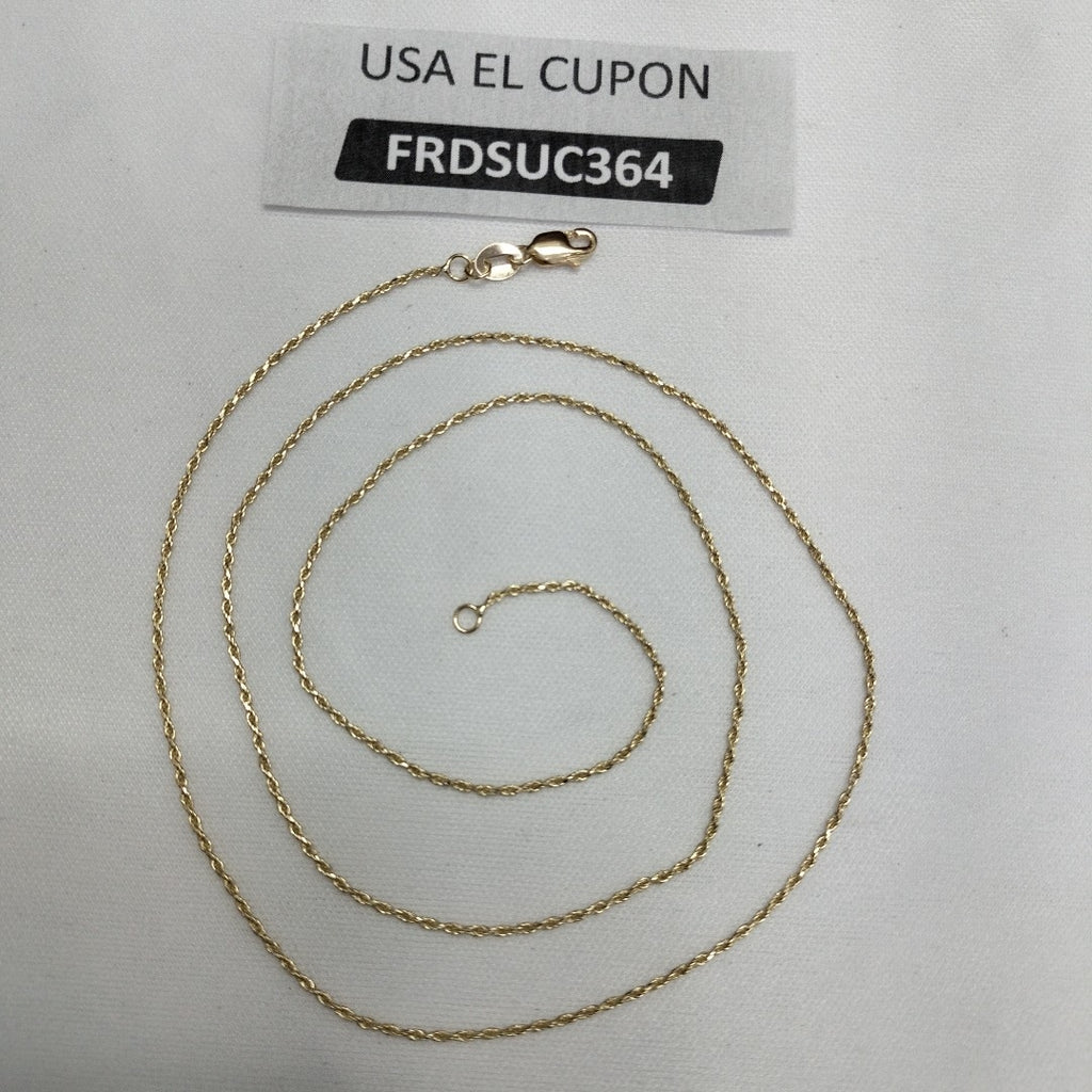 CADENA TORZAL 14K 55 CM 2.9 GR (NUEVO)