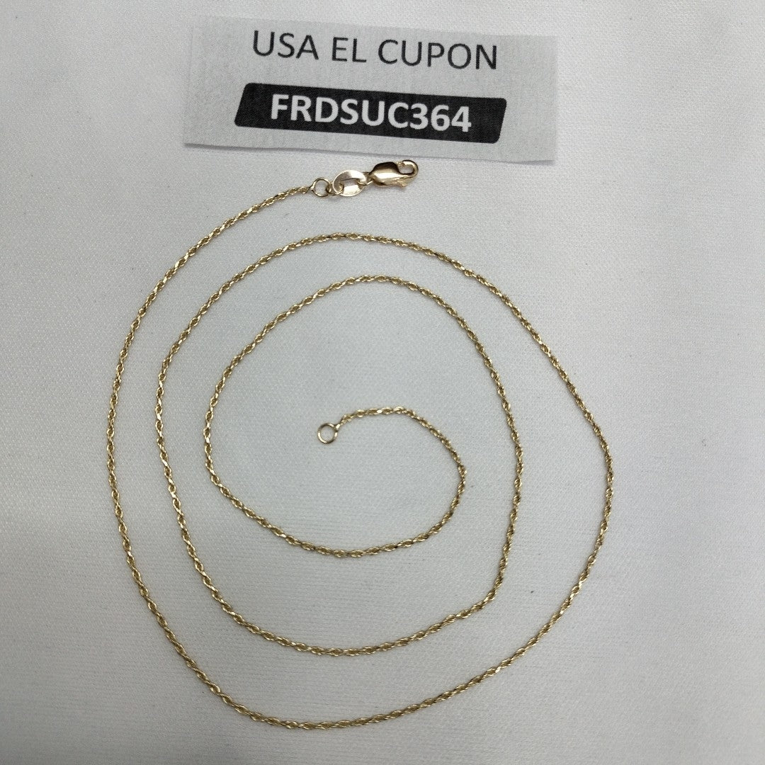 CADENA TORZAL 14K 55 CM 2.9 GR (NUEVO)