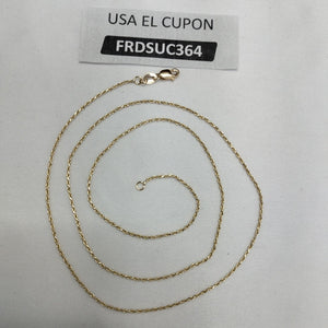 CADENA TORZAL 14K 55 CM 2.9 GR (NUEVO)
