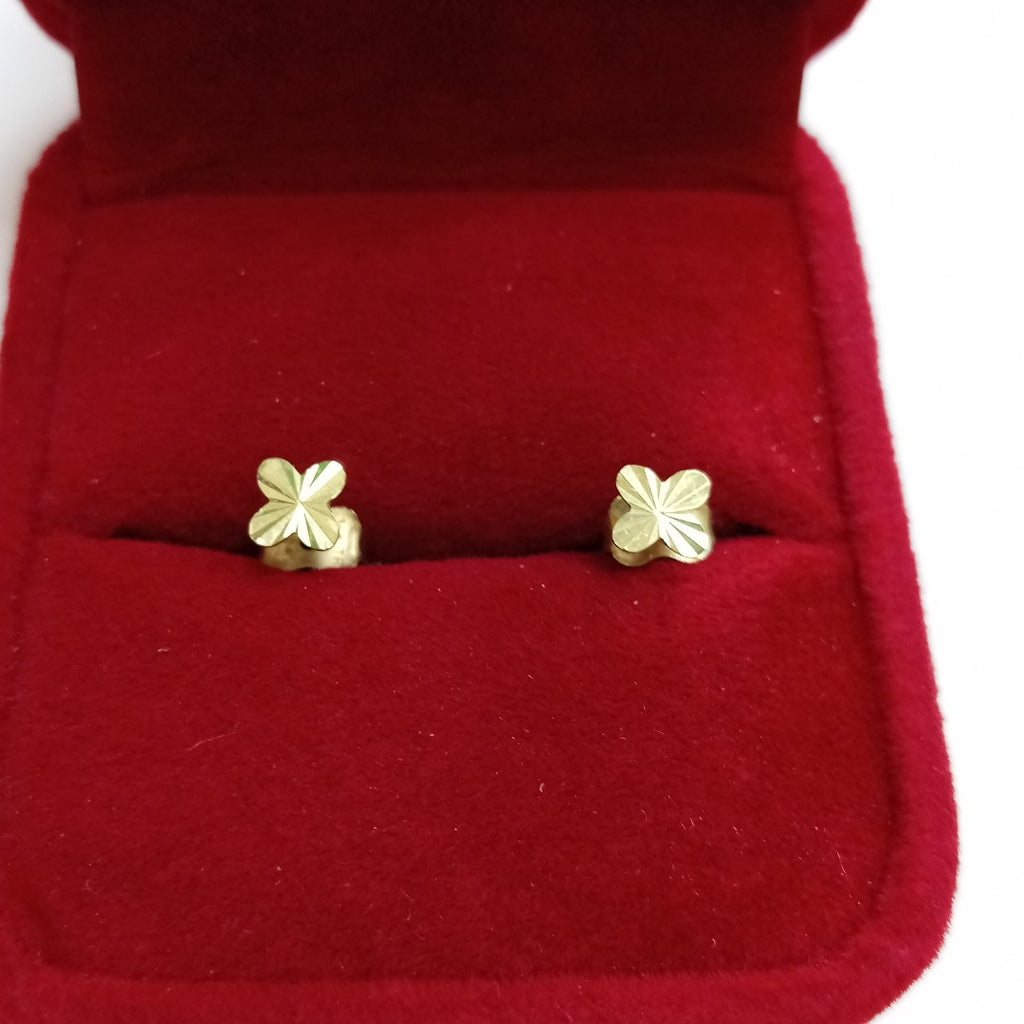 BROQUELES PAR ORO 14 K 0,70 GRMS (SEMINUEVO)