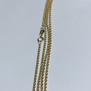 CADENA TORZAL 10K 55 CM 4.7 GR (NUEVO)