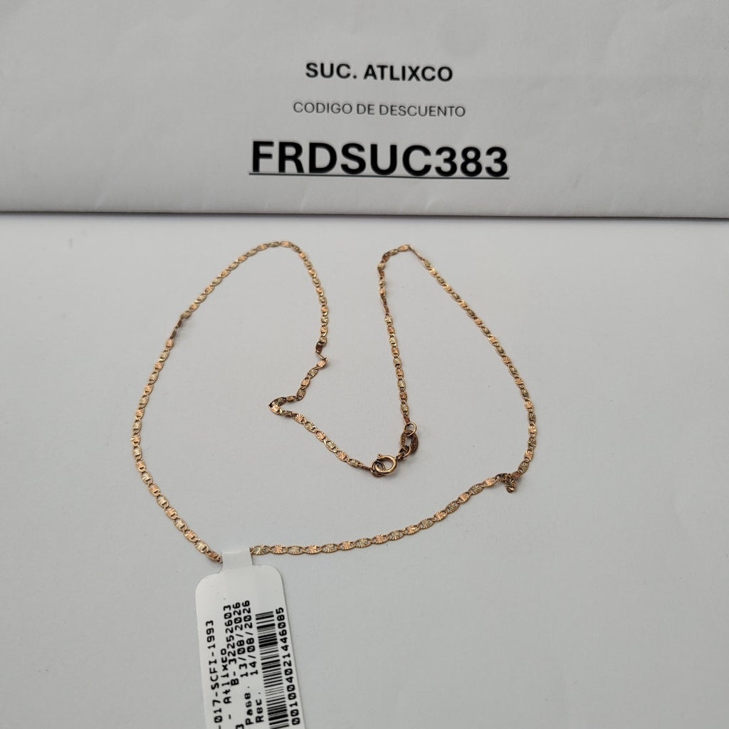 CADENA ORO 10 K 1.3 GRMS (SEMINUEVO)