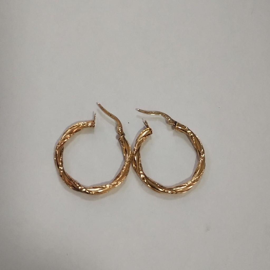 ARRACADAS PAR ORO 8 K 1,50 GRMS (SEMINUEVO)