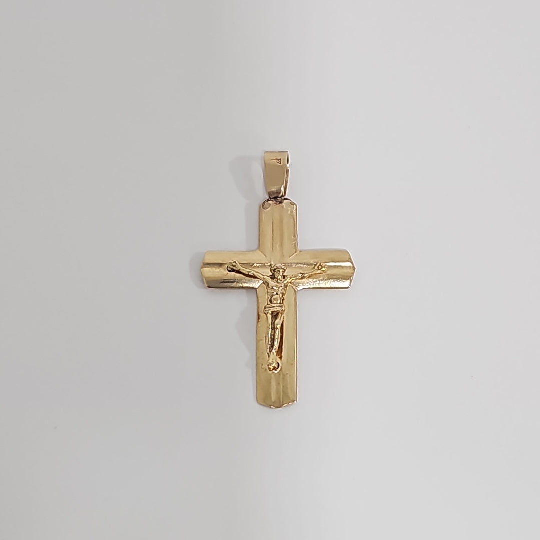 CRUCIFIJO ORO 14 K 3.2 GRMS (SEMINUEVO)