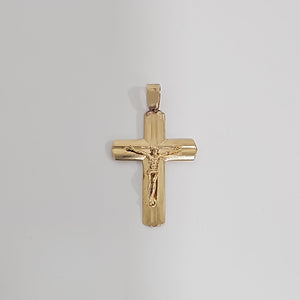 CRUCIFIJO ORO 14 K 3.2 GRMS (SEMINUEVO)