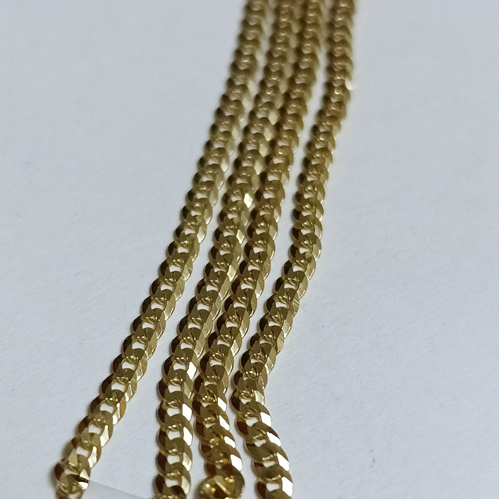 CADENA BARBADO 10K 55 CM 4.8 GR (NUEVO)