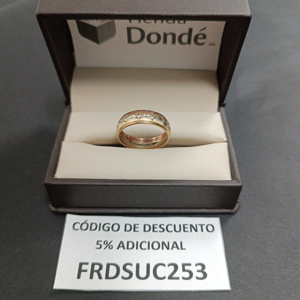 ARGOLLA ORO 10 K 2,90 GRMS (SEMINUEVO)