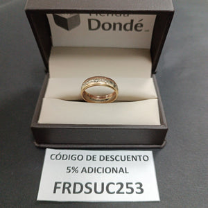 ARGOLLA ORO 10 K 2,90 GRMS (SEMINUEVO)