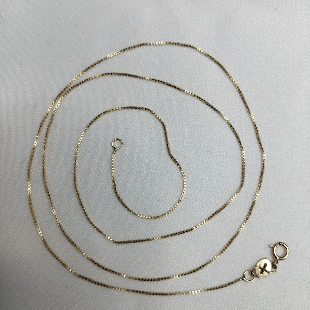 CADENA VENECIANO 14K 55 CM 1.7 GR (NUEVO)