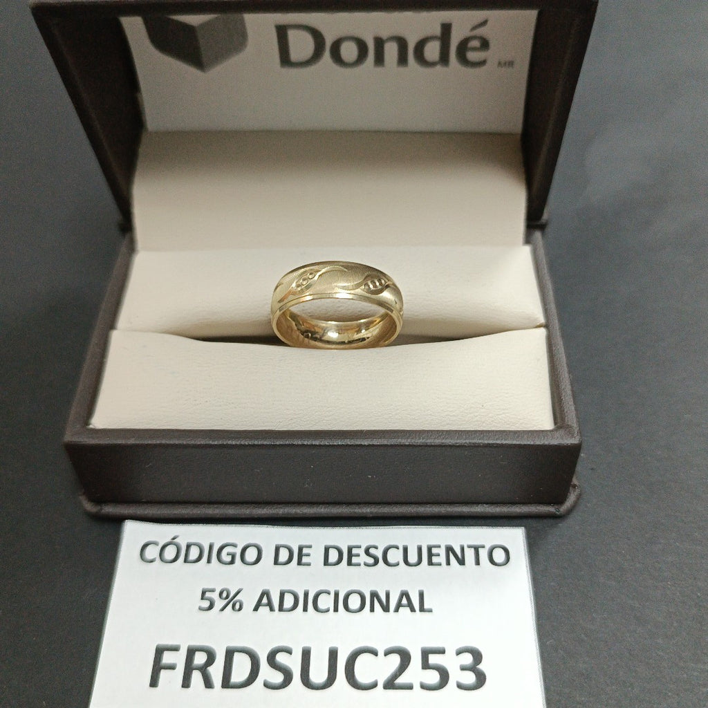ARGOLLA ORO 10 K 1.7 GRMS (SEMINUEVO)