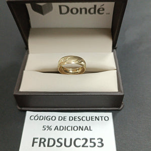 ARGOLLA ORO 10 K 1.7 GRMS (SEMINUEVO)