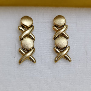 BROQUELES PAR ORO 14 K 3.4 GRMS (SEMINUEVO)