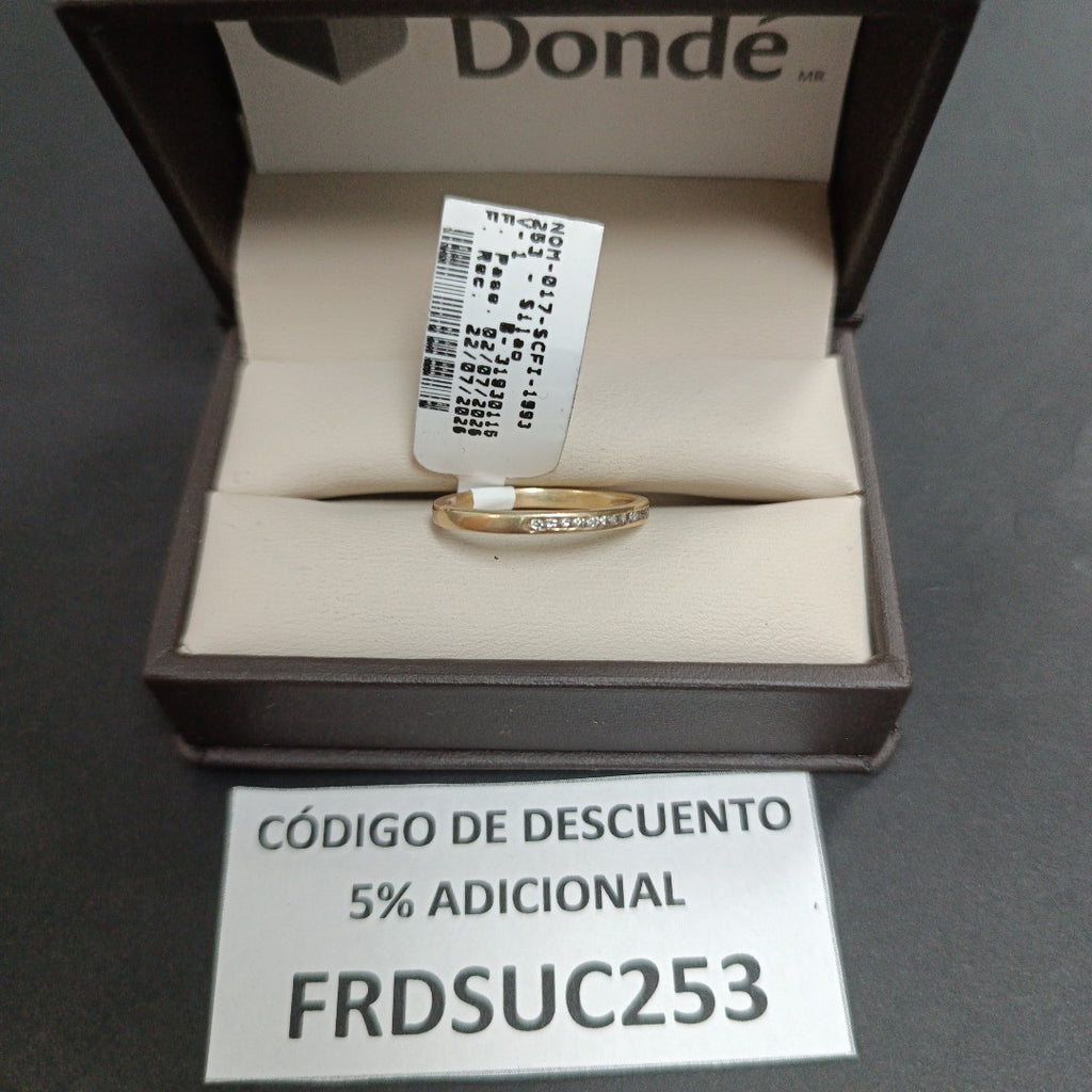 ANILLITO ORO 14 K 2,00 GRMS (SEMINUEVO)