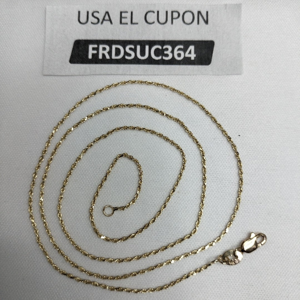 CADENA TORZAL 14K 55 CM 2.9 GR (NUEVO)