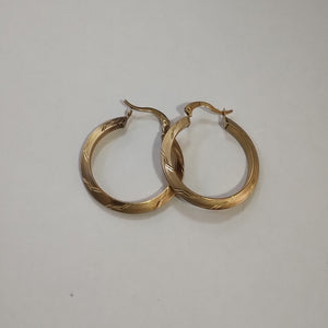ARRACADAS PAR ORO 10 K 2.6 GRMS (SEMINUEVO)