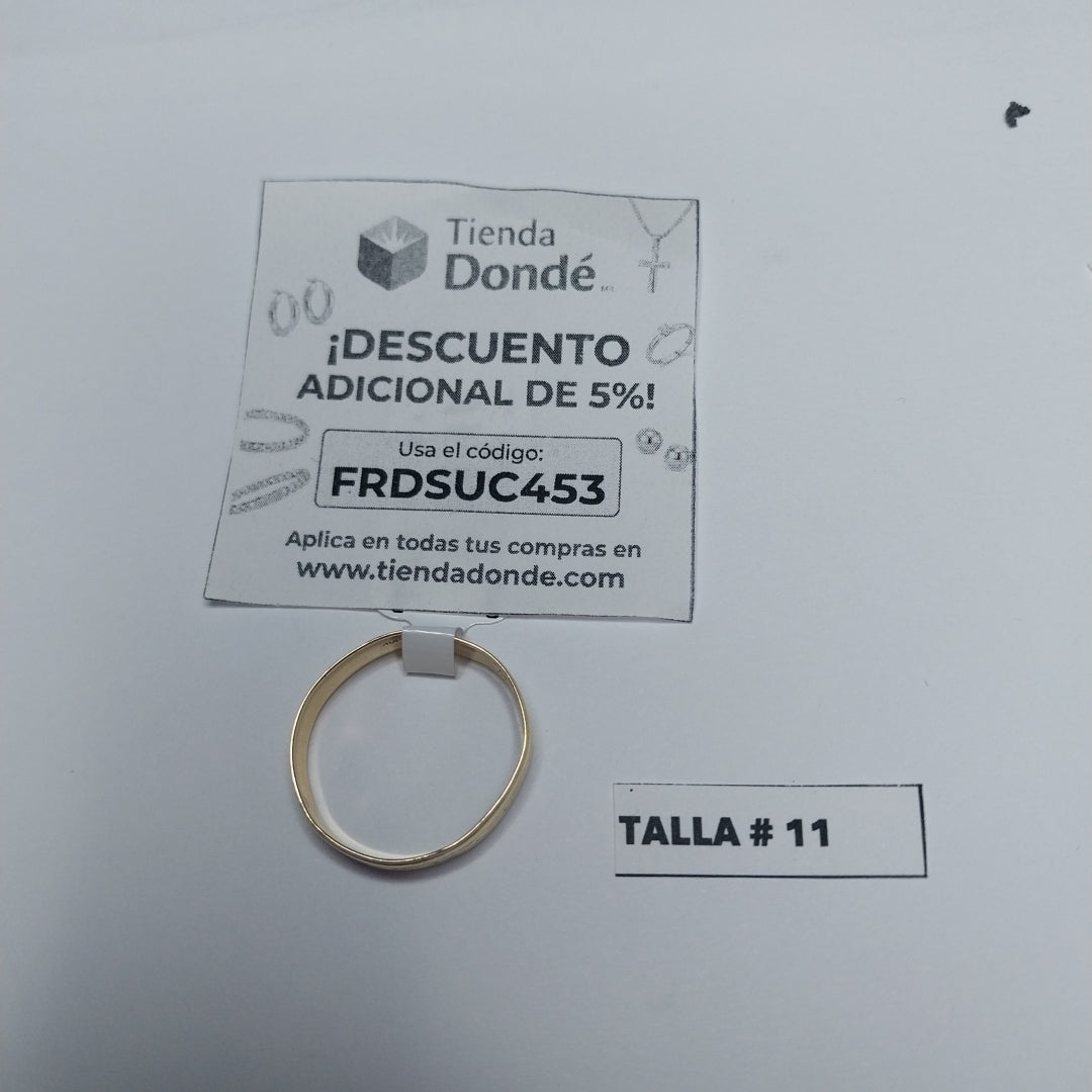 ARGOLLA ORO 10 K 1.7 GRMS (SEMINUEVO)