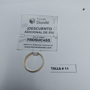 ARGOLLA ORO 10 K 1.7 GRMS (SEMINUEVO)