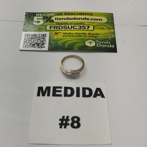 ANILLITO ORO, ORO COMBINADO 10 K 2.8 GRMS (SEMINUEVO)