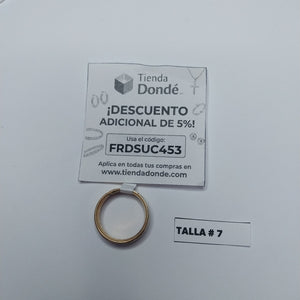 ARGOLLA ORO 14 K 3,00 GRMS (SEMINUEVO)