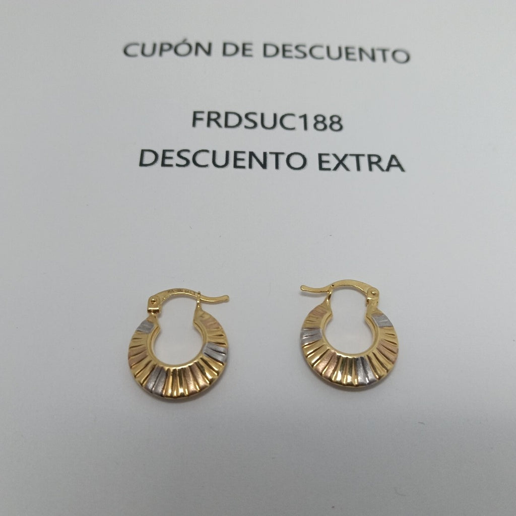 ARRACADAS ORO 14K 1.7 (NUEVO)
