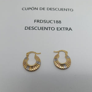 ARRACADAS ORO 14K 1.7 (NUEVO)