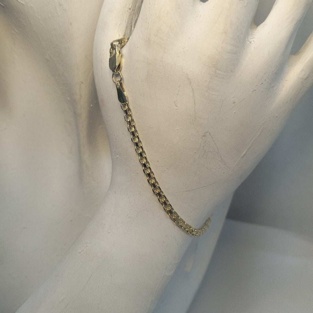 PULSERA BISMARK 14K 18 CM 2.4 GR (NUEVO)