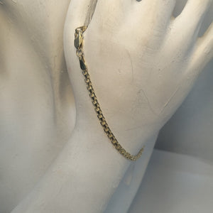 PULSERA BISMARK 14K 18 CM 2.4 GR (NUEVO)