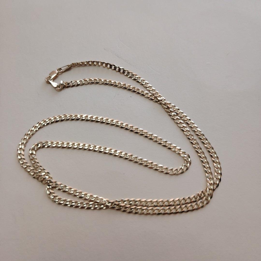 CADENA BARBADA 14K 60 CM 10.2 GR (NUEVO)