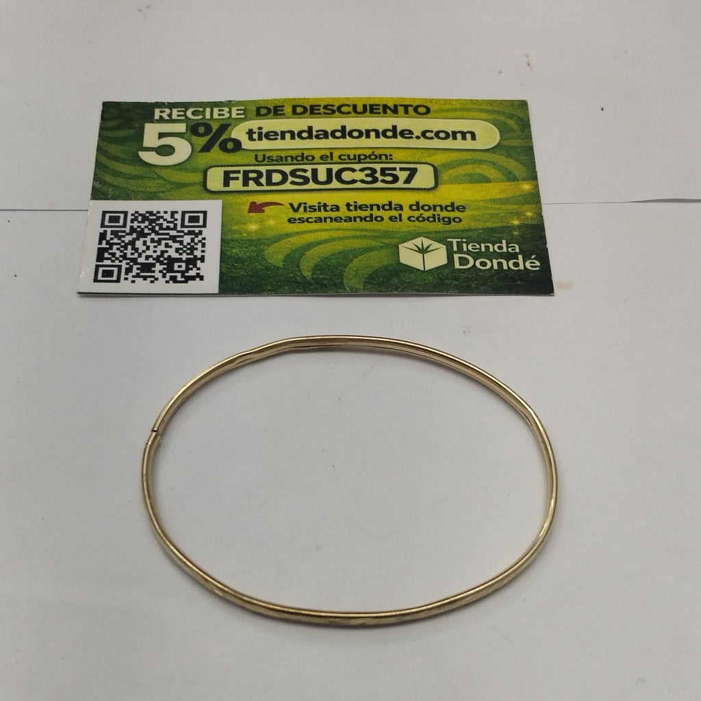 PULSERA RIGIDA ORO 14 K 4.8 GRMS (SEMINUEVO)