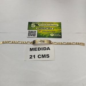 ESCLAVA ORO 10 K 18.5 GRMS (SEMINUEVO)