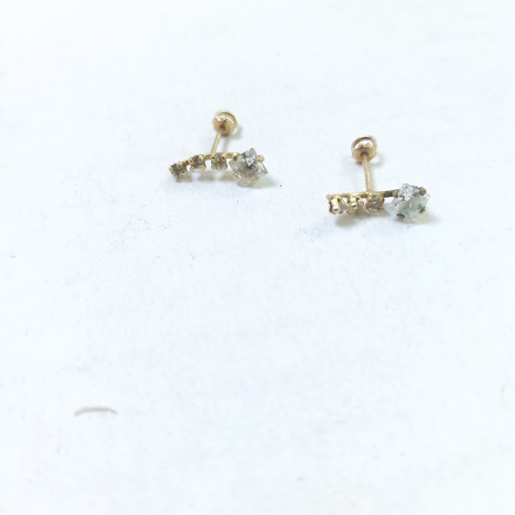 BROQUELES PAR ORO 14 K 0.9 GRMS (SEMINUEVO)