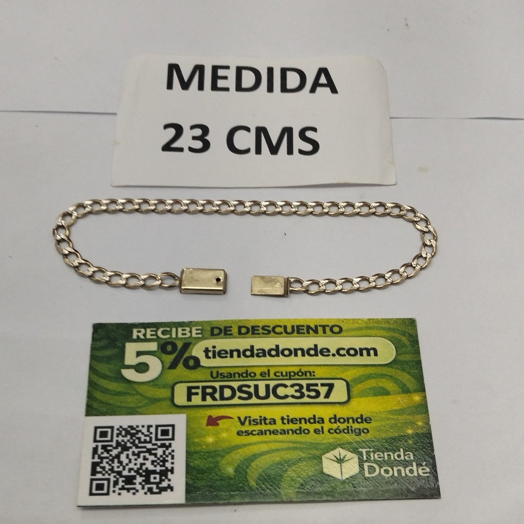 PULSERA ORO 10 K 7.3 GRMS (SEMINUEVO)
