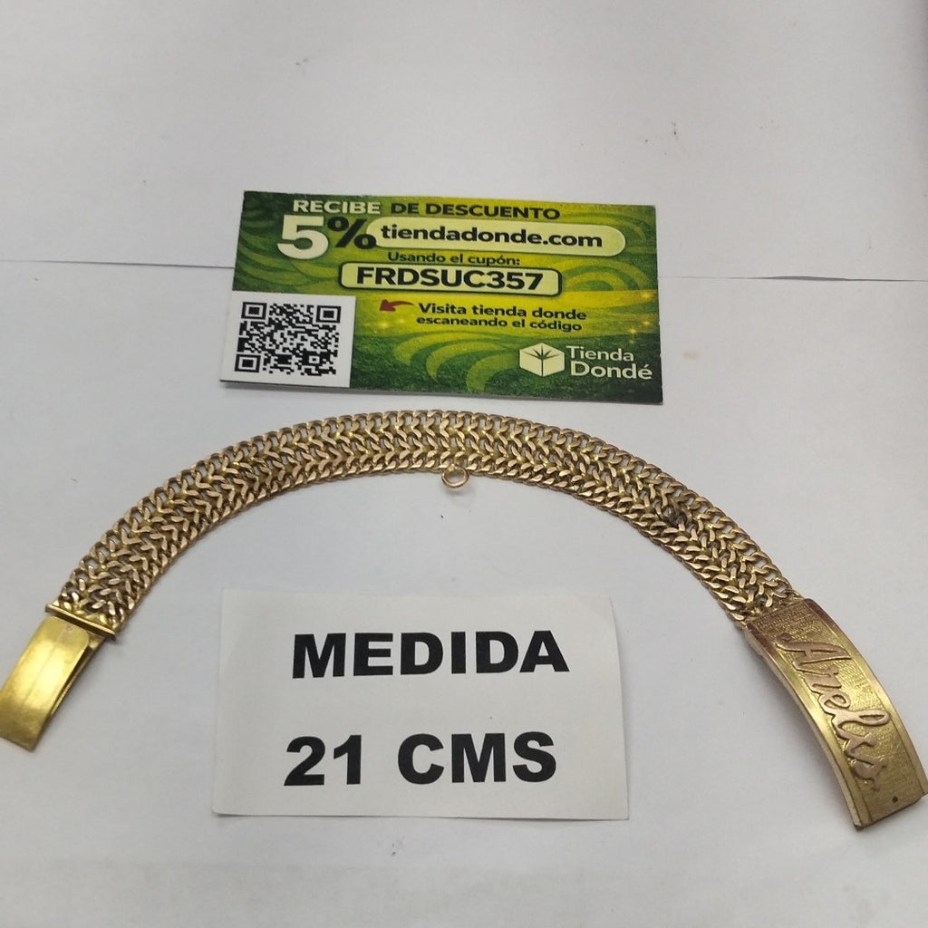 ESCLAVA ORO 10 K 30.9 GRMS (SEMINUEVO)