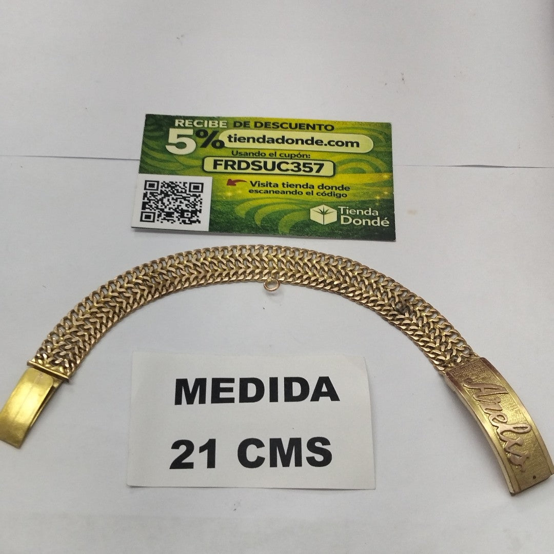 ESCLAVA ORO 10 K 30.9 GRMS (SEMINUEVO)