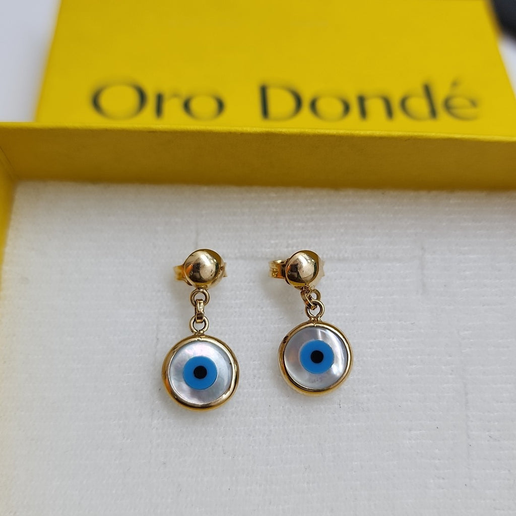 BROQUELES PAR ORO 10 K 1,80 GRMS (SEMINUEVO)