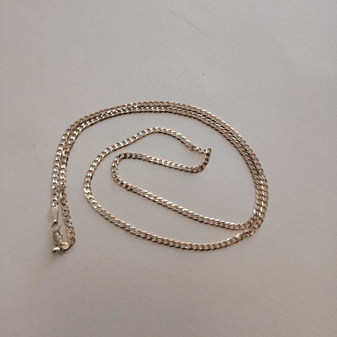 CADENA BARBADA 14K 55 CM 5.5 GR (NUEVO)