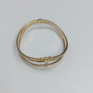 PULSERA RIGIDA ORO 14 K 9,30 GRMS (SEMINUEVO)